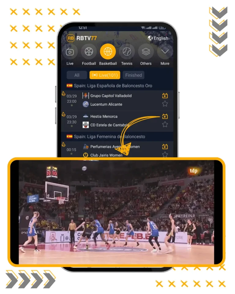 basketball live streaming rbtv77